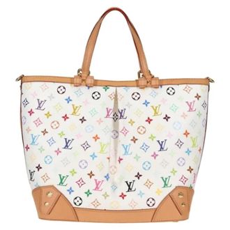Louis Vuitton Pre-owned Tela bolsos-de-mano - Pre-owned - Mujer - Blanco - ONE SIZE