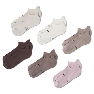 Nike Unisex Everyday Elevated No-Show Socks (6 Pairs) in Multicolor | HQ8029-905