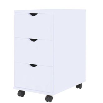 vidaXL Mueble De Cajones Blanco 33x45x60 Cm Vidaxl