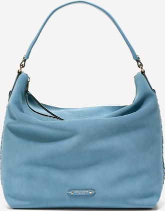 Cole Haan Womens Isabella Hobo Bag - Medium Blue