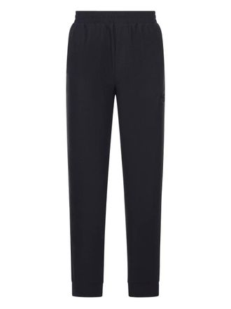 Giorgio Armani elasticated-waistband track pants - men - Polyamide - 50 - Blue