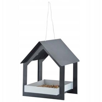 Esschert Design Mangiatoia per uccelli in metallo sospesa