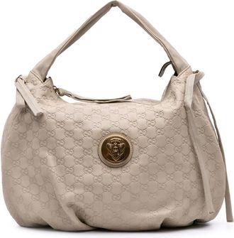 Gucci Borsa passepartout Guccissima Hysteria Crest 2016-2025 - Marrone