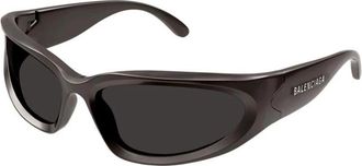 Balenciaga Authentieke stijlvolle brillen met eersteklas service - Heren - Zonnebrillen - Grijs - 65 MM - Accessoires