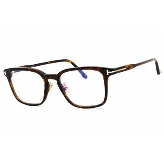 Tom Ford Mens Brown Rectangular Eyeglass Frames FT5928DB