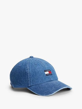 Tommy Hilfiger Heritage Logo Denim Baseball Cap
