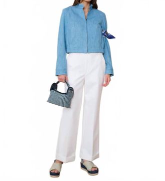 WE-AR4 Parker Pant In White
