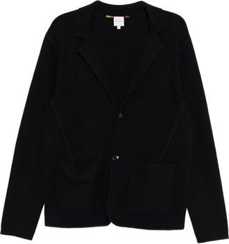 Paul Smith Blue Knitted Jacket