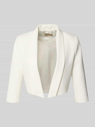 Rinascimento Rinascimento Blazer mit 3/4-Arm und offener Front in Weiss, Gr&ouml;&szlig;e XL