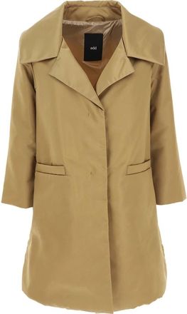 Add Bruine Single-Breasted Coats - Dames - Mantel - Bruin - L - Jassen