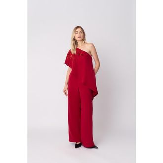 Raishma Gwen Red Jumpsuit at Nordstrom, Size 12 Uk