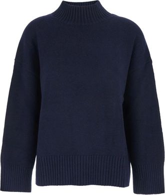 Pla&icirc;n Plain, Dames, Truien, Blauw, Maat: S Kasjmier