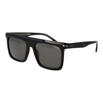 Carrera Zwarte Acetaten Zonnebril