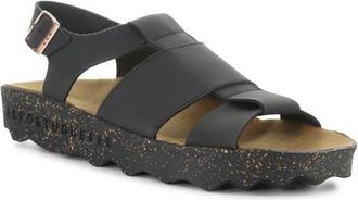 FLY London Calla Sandal in Black at Nordstrom, Size 10-10.5Us