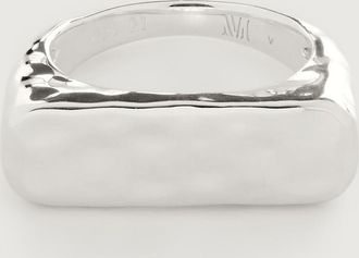 Monica Vinader Sterling Silver Havana Ring