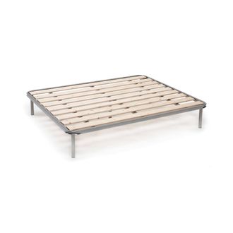 Talamo Italia Talamo Italia - Dmora - Somier Doble Dgriec, Base Ortop&eacute;dica Con Lamas Cepilladas, 100% Made In Italy, 160x190h31 Cm