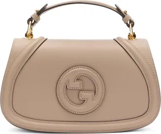Gucci Taupe Blondie Medium Crossbody Bag