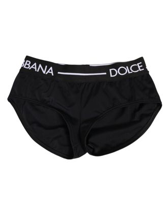 Dolce & Gabbana Logo Waistband Briefs - Black