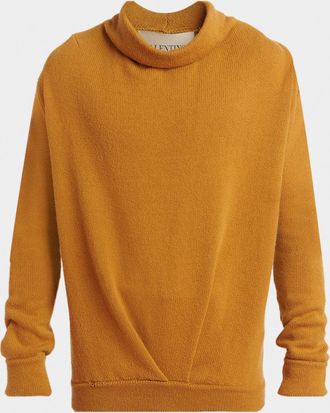 Valentino Garavani Men & apos;s Maglia Cashmere Funnel-Neck Sweater