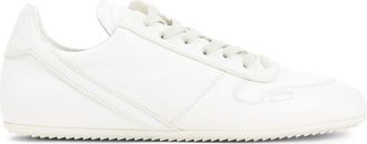 Rick Owens White Lace-up Sneakers