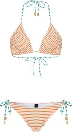 Lygia & Nanny Maya striped bikini - Orange