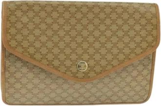 Celine Pre-owned Clutches, female, Beige, Size: ONE SIZE Pre-owned Plastic Vintage Clutch