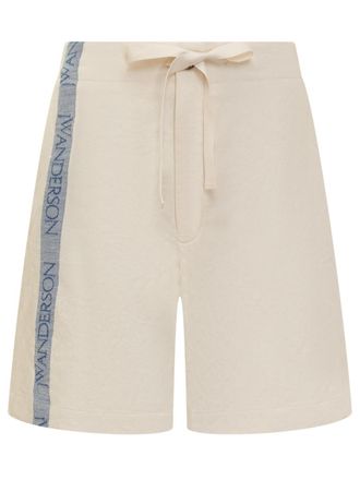 J.W.Anderson Beige Logo Shorts