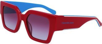 Calvin Klein Jeans CKJ22638S 679 Womens Sunglasses Red Size 51