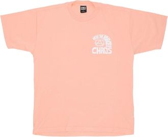 Obey Klassieke Tee Zwaar T-shirt Perzik - Heren - T-shirts - Roze - XL - Katoen - Tops