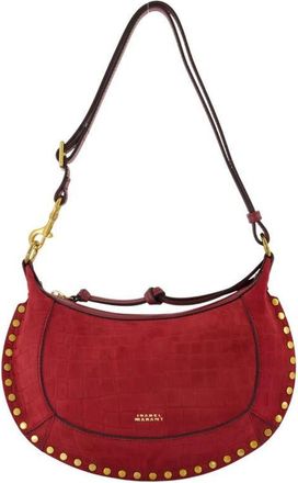Isabel Marant Oskan Moon Shoulder Bag Red