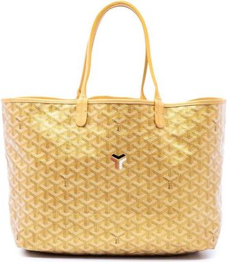 Goyard Pre-owned Goyard Special Edition Goyardine Precious Metal Saint Louis PM Unisex W9VFCUILSBNDDCGI