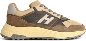 Hogan Yperligt Brown Leater Sneakers