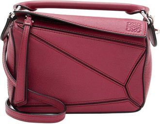 Loewe Pink Calfskin Puzzle Mini Bag (Authentic Pre-Loved)