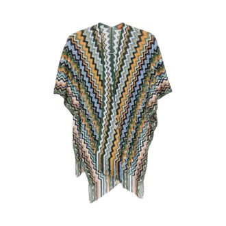 Missoni Mantella Scollo a V - - Jackets - Donna - Multicolore - ONE SIZE