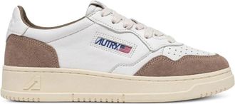 Autry Medalist Low Sneakers - Heren - Sneakers - Bruin - 41 EU - Katoen - Schoenen