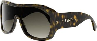 Fendi Screen Zonnebril - Dames - Zonnebrillen - Bruin - ONE Size - Accessoires