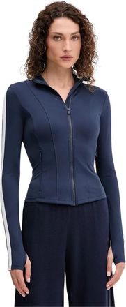 P.E Nation Zip-through Sweatshirt - Dames - Vesten met rits - Blauw - XS - Hoodies & sweatvesten