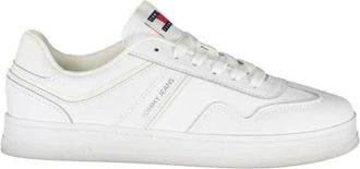 Tommy Hilfiger Chique Casual Sneakers met Opvallende Print - Dames - Sneakers - Wit - 36 EU - Schoenen