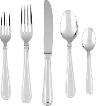 Fortessa Caviar 18/10 Stainless Steel 20pc Flatware Set (Service For 4)