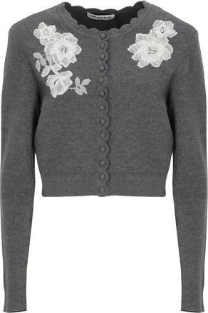 Self Portrait Cardigans - Dames - Vesten - Grijs - S - Truien & Vesten