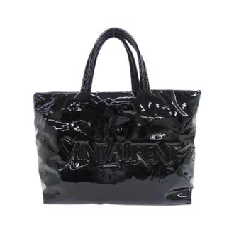 Saint Laurent Bolso Tote de Charol Pre-owned - Pre-owned - Mujer - Negro - ONE SIZE