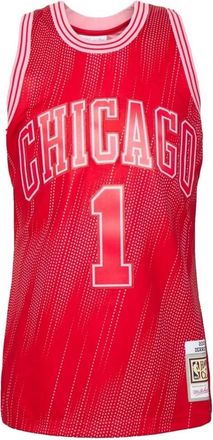 Mitchell & Ness Rode Chicago Bulls Tanktop - Heren - Fitness - Rood - L - Fitness