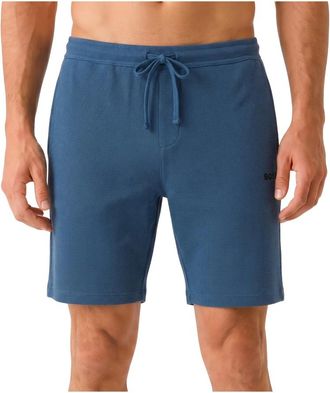 HUGO BOSS Korte Broeken, Heren, Blauw, XL, Katoen, Outdoor Broeken