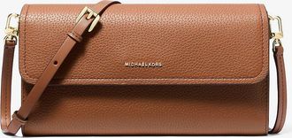 Michael Kors Jet Set Small Pebbled Leather Smartphone Crossbody Bag