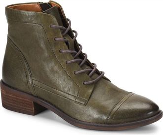 COMFORTIVA Cordia CT0006806 Boots WomensM Army Green Leather Bootie ZOGG3027