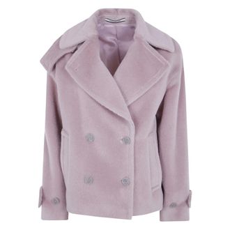 Tagliatore Sheila Jas - Dames - Mantels - Roze - Maat: 2XS Zijde