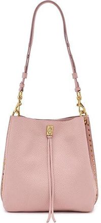 Rebecca Minkoff Darren Shoulder Bag Womens Handbags Petal Pink, Leather