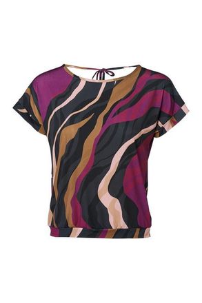 Mart Visser Benza Print Top Dark Berry