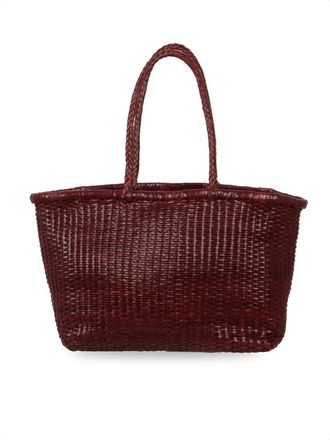 Dragon Diffusion Tassen, Dames, Bruin, ONE Size, Leer, B Weave Grote Schoudertas
