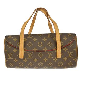 Louis Vuitton Sonatine Handbag Monogram Canvas Brown Canvas Handbag (Pre-Owned)